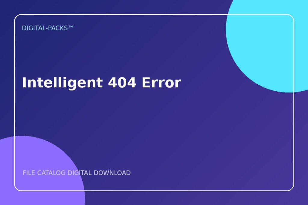 Intelligent 404 Error