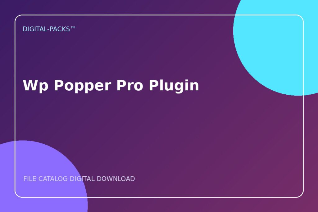 Wp Popper Pro Plugin