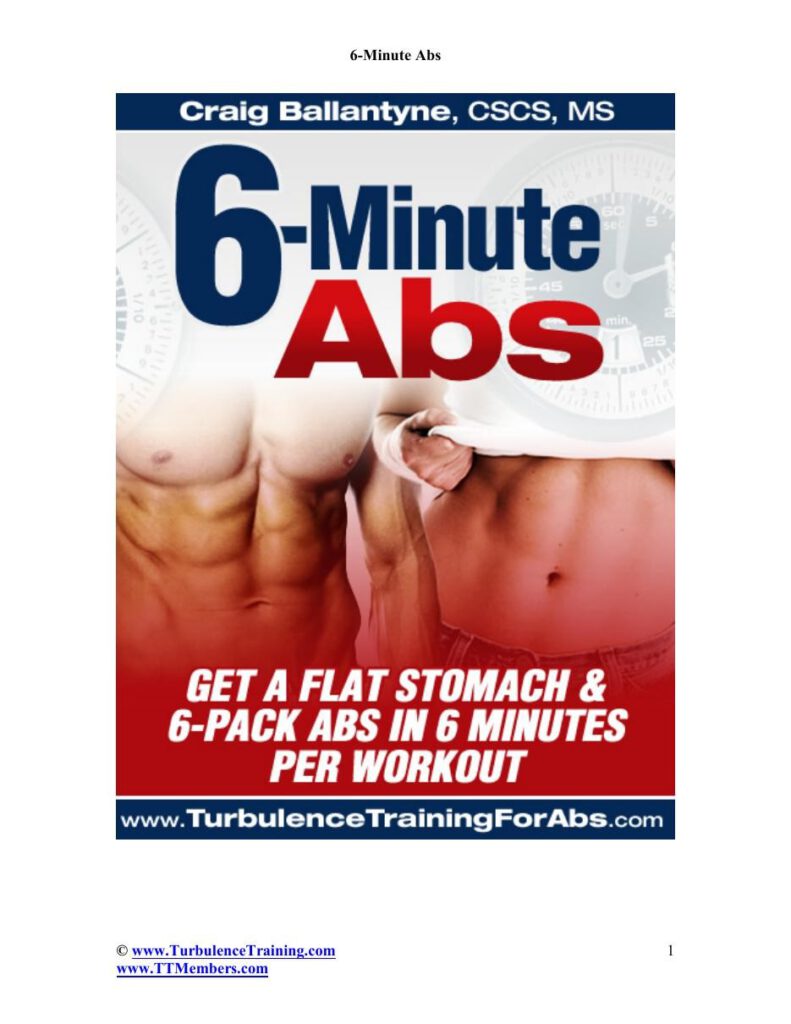 6 Minute Abs