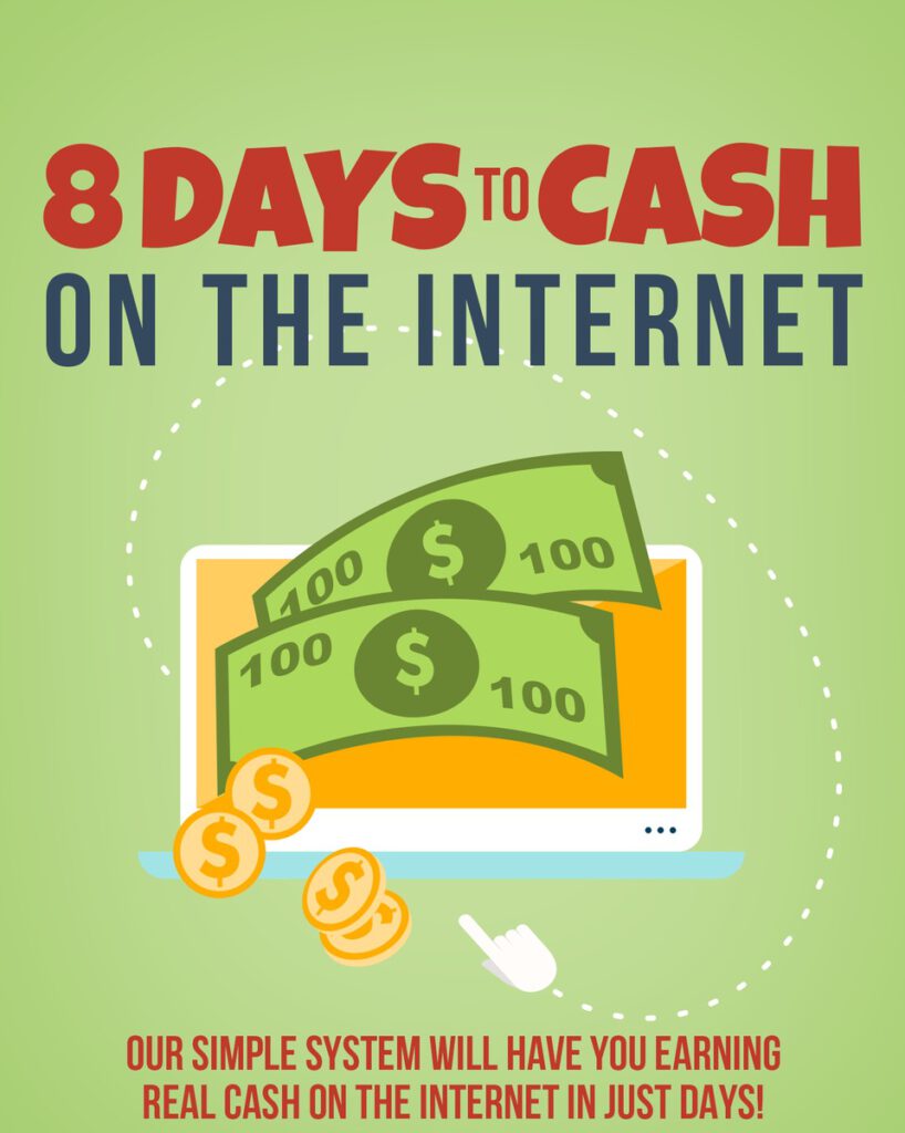 8 Days To Cash On The Internet AudioBook And Ebook